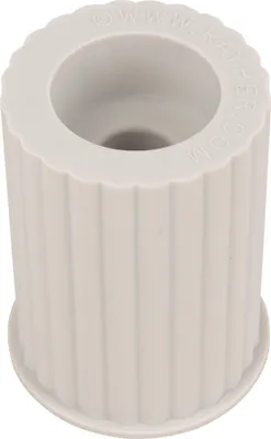 Produktbild von Rayher Silikon Gießform Kerzenhalter geriffelt, für Teelichter und Stabkerzen, ø52xH80mm