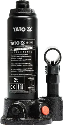 Produktbild von Yato YT-17000, Auto, 2000 kg, Mechanischer Wagenheber, 34,5 cm, 18,1 cm, Schwarz
