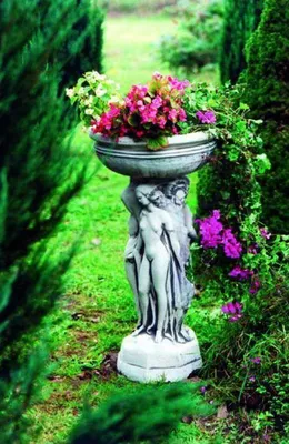 Image de Bacs à fleurs Plantation Bacs de décoration Figure Pots de fleurs Jardin Vases 162