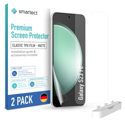 Produktbild von 2x TPU Schutzfolie Matt für Samsung Galaxy S23 FE Displayschutz Panzerfolie