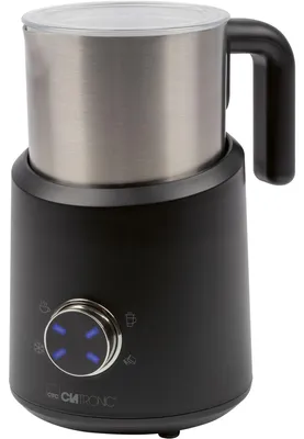 Produktbild von Clatronic® Milchaufschäumer elektrisch | Heizfunktion | warmer und kalter Schaum | für dichten, cremigen Schaum | kein Vorwärmen | 740ml  | MS 3812