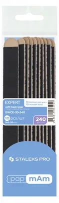 Produktbild von STALEKS DWCE-20-240 Nagelfeile weiche Basis 240 Körnung