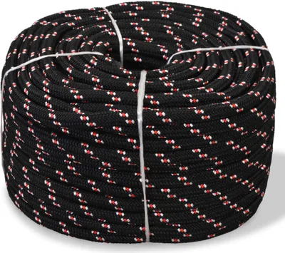 Produktbild von Bootsseil Polypropylen 6 mm 500 m Schwarz