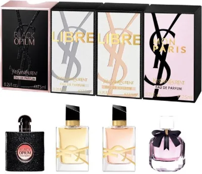 Produktbild von YVES SAINT LAURENT Yves Saint Laurens Mini-Parfümset für Frauen, 4x7,5 ml