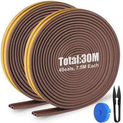 Immagine prodotto di Solidchoice - Nastro sigillante da 30 metri per porte e finestre