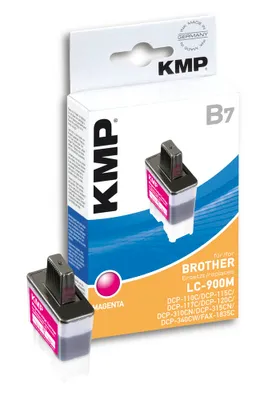 Immagine prodotto di KMP B7 - Inchiostro a base di pigmento - Magenta - Brother DCP 105 C - DCP 110 C - DCP 115 C - DCP 116 C - DCP 117 C - DCP 120 C - DCP 310 C - DCP 310 CN,... - 1 pezzo(i) - Stampa inkjet - Scatola