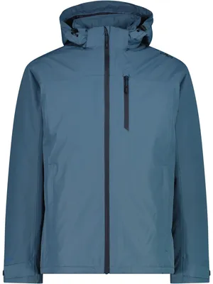 Produktbild von CMP Bekleidung 35Z1537-N876 CMP Ripstop Jacke mit Kapuze blau/grau Größe