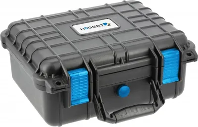 Werkzeugkoffer IP55 stoßfest 33,9x29,5x15,2 cm schwarz/blau