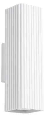 Zdjęcie produktu dla Kinkiet RAYO 20 biały 2xGU10 10W aluminium 20x8x6cm Sollux Lighting