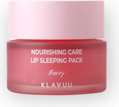 Obrázek produktu pro Klavuu - Nourishing Care Lip Sleeping Pack - Vyživující Noční Maska Na Rty - Berry - 20 G