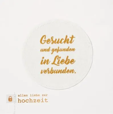 Produktbild von Hochzeitskarte "Gesucht und gefunden"