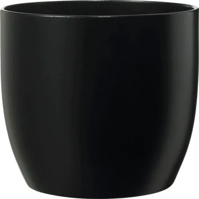 Produktbild von Blumentopf Soendgen Basel Fashion Keramik Ø 10 cm H 8 cm schwarz