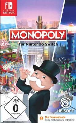 Produktbild von Ubisoft Monopoly - Reissue, Nintendo Switch, E (Jeder), Physische Medien