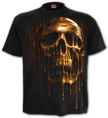 Produktbild von Spiral T-shirt M Dripping Gold