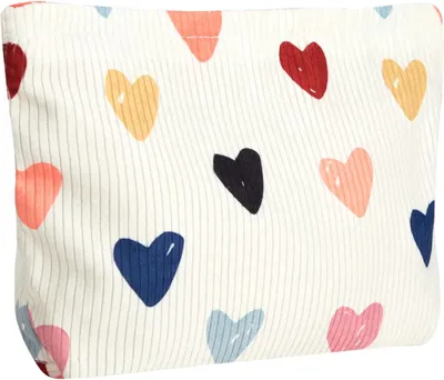 Produktbild von Make-up Tasche mit Schleife, wasserfest, 26,7 x 20 cm, für Kosmetik