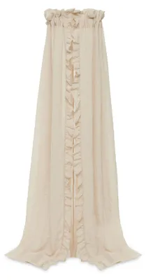 Image de Jollein Ciel de lit Vintage Ruffle Nougat