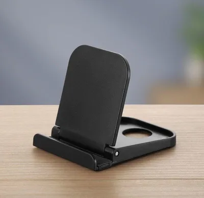 Produktbild von Go Go Gadget – Universeller verstellbarer Schreibtisch-/Tischhalter für Smartphone – Tablet – iPad – iPhone – Handy – Mobil – Schwarz