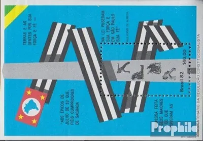 Produktbild von Briefmarken Brasilien 1982 Mi Block50 (kompl.Ausg.) postfrisch Jahrestag der Revolution