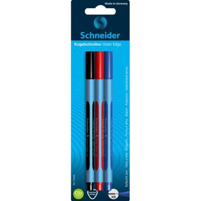 Obrázok produktu pre Dlhopis Schneider Slider Edge, Xb, 3Szt., Blister