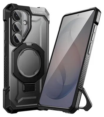 Produktbild von Supcase, MagSafe Hülle Galaxy S26 Unicorn Beetle Grip Militärstandard 4,5m, Schwarz