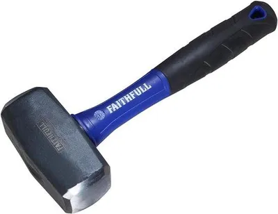 Produktbild von 4lbs Schlaghammer mit Glasfaserschaft, ideal für Bau und Abrissarbeiten