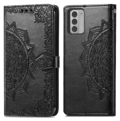 Produktbild von imoshion Mandala Klapphülle Nokia G42 - Schwarz