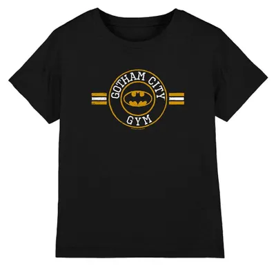 Image de T-shirt enfant Batman - "Gotham City", modèle TV40907 (tailles 152-158), couleur noire