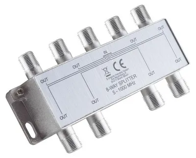 Image de Série F ; répartiteur à 8 sorties ; 5-1 000 MHz, 85 dB