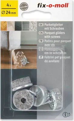 Produktbild von Parkettgleiter rund 24mm fix-o-moll