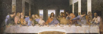 Zdjęcie produktu dla Leonardo Da Vinci Art Print Obraz - Ostatnia Wieczerza, 1494-1499 (53 x 158 cm)