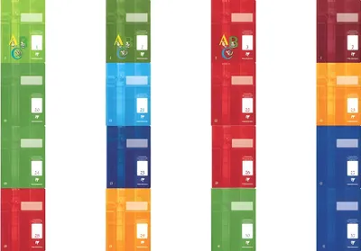 Produktbild von Clairefontaine Heft A4 Premium durchg liniert 16Bl