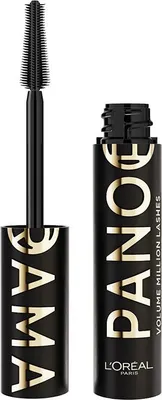 Produktbild von LOral Paris Panorama Mascara Wimperntusche fr verlngerte Wimpern und Volumen All Night Black
