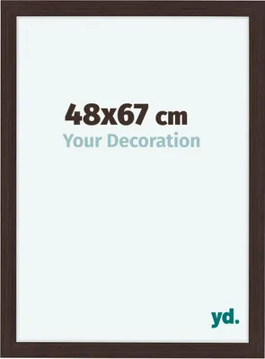 Produktbild von Bilderrahmen, 48x67 cm, Eiche Dunkel, MDF, Como