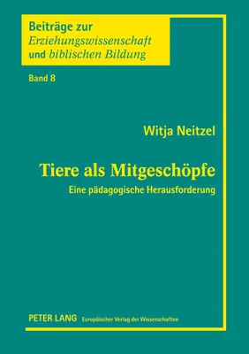 Produktbild von Tiere als Mitgeschöpfe
