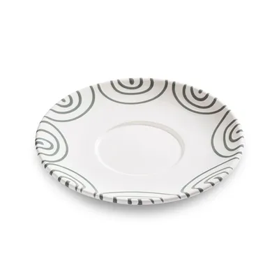 Produktbild von Gmundner Keramik Graugeflammt Unterteller Teetasse Maxima 18cm