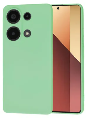 Produktbild von Techsuit Soft Flex Back Cover Hülle für Xiaomi Redmi Note 13 Pro / Xiaomi Poco M6 Pro - Mintgrün