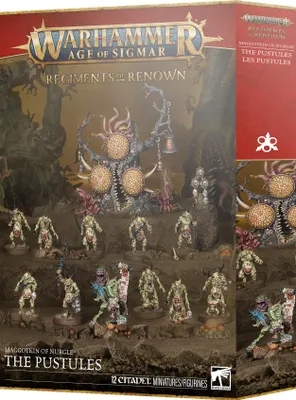 Image de W-AOS : Maggotkin of Nurgle - Les Pustules (12 figurines)