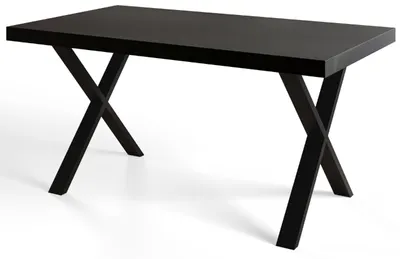 Immagine prodotto di Tavolo da Pranzo 180x280 cm, Tavolo Allungabile, per Cucina e Sala da Pranzo, Gambe in Metallo Stabili, Collezione Loft X, Nero