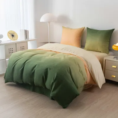 Zdjęcie produktu dla Pościel z mikrofibry VEROLA zielona Rozmiar pościeli: 2 szt 70 x 80 cm | 160 x 200 cm