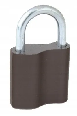 Productafbeelding van Zinklegering hangslot Kz30 2 sleutels