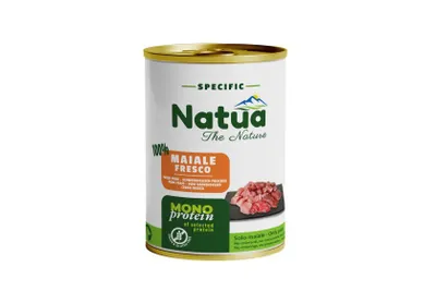 Zdjęcie produktu dla Mokra karma dla psa - Natua Specific Monoprotein Pork - Wieprzowina 400g - Karma monoproteinowa - Karma monobiałkowa