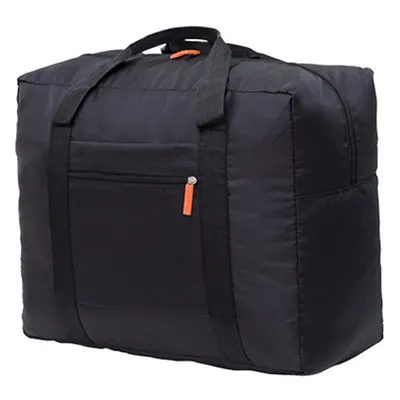 Produktbild von Nützlicher Reisejournal -Speicher Gepäckbeutel wasserdichtes Nylon -Kleidung Tasche Reisetasche-Schwarz