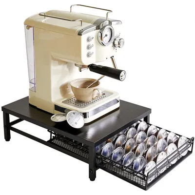 Imagen del producto de Organizador de cápsulas de café para Nespresso - Estante de almacenamiento para 40 cápsulas