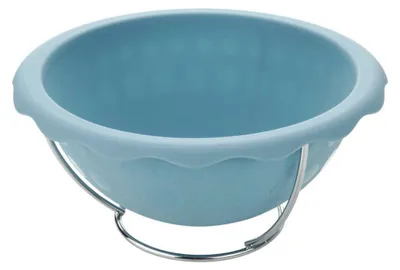 Obrázek produktu pro Silikonová forma na pečení Zenker, polokoule, 21 x 21 x 9 cm, vysoce kvalitní silikonová forma na pečení, žáruvzdorná forma na pečení, polokoule na pečení s držákem z nerezové oceli, univerzální forma na pečení, univerzální forma (barva: ledově modrá)