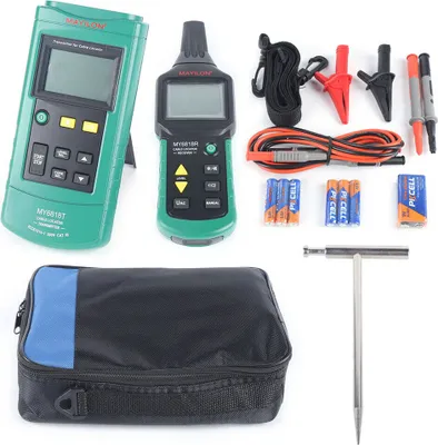 Produktbild von Profi Kabeltester Tracker Finder Draht Kurzschluss Schutzschalter Fehlerdetektor Kabeldetektor Signalsender Empfänger Kabeltester Wechselstromkabel-Detektor