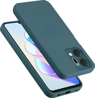 Obrázok produktu pre Cadorabo puzdro pre Honor x7a kryt silikónový kryt mobilného telefónu puzdro z tekutého silikónu, odolné proti poškriabaniu a nárazom ochranný kryt pre Honor x7a