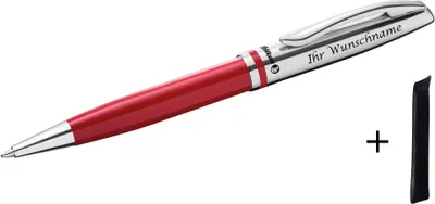 Produktbild von Pelikan Drehkugelschreiber Jazz Classic Metall rot Blister
