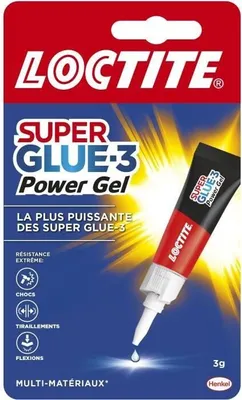 Produktbild von Cyanacrylatklebstoffe – LOCTITE – SUPERGLUE-3P – Power-Gel – Tube 3 g