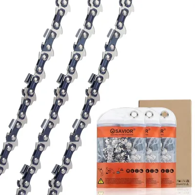 Image de Ensemble de 3 chaînes de tronçonneuse MS180 pour guide de 35 cm