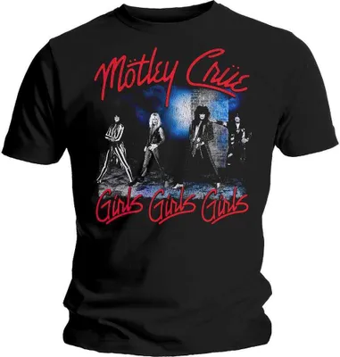 Obrázek produktu pro Mötley Crüe Smokey Street Black XL Tričko